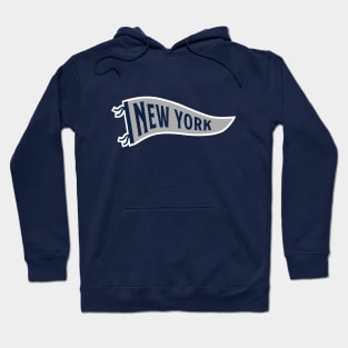 New York Pennant - Navy 2 Hoodie